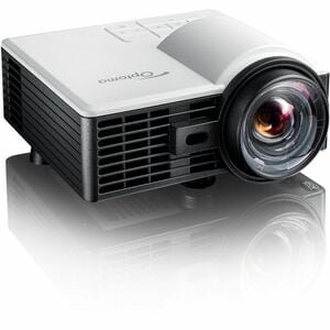 Optoma ML1050STi 3D Ready Objektiv mit kurzer Brennweite (Short Throw) DLP-Projektor - 16:10 - Weiß, Grau - 20,000:1 Kontr
