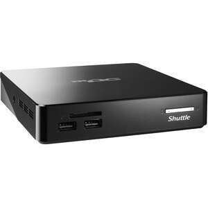 Desktop Computer Shuttle XPC nano NS02EV2 - ARM Cortex A53 RK3368 - 2 GB - 16 GB Größe Flash-Speicher - Mini-PC - Schwarz 