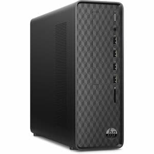 HP Slim S01-pF3000 S01-pF3077in Desktop Computer - Intel Core i3 13th Gen i3-13100 - 8 GB - 512 GB SSD - Slim PC - Dark Bl