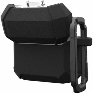 Urban Armor Gear Plasma Carrying Case Apple AirPods 4 - Black - Drop Resistant, Scratch Resistant, Shock Resistant - Polyc