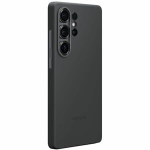 Samsung Case for Samsung Galaxy S25 Ultra Smartphone - Black - Silicone