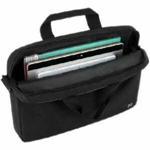 MOBILIS TheOne Essential Tasche (Aktentasche) für 27,9 cm (11 Zoll) bis 35,6 cm (14 Zoll) Reise - Schwarz, Grau - 600D Pol
