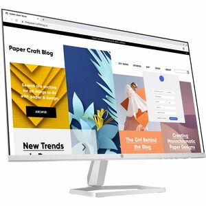 HP 527sw 27" 等级 Full HD LED显示器 - 16:9 - 白 - 68.6 cm (27") Viewable - 面内交换(IPS)技术 - Edge LED 背光 - 1920 x 1080 - 16.7百万 颜色 -