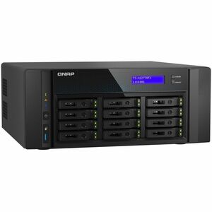 QNAP TS-H1277AFX-R7-32G-US NAS Storage System - AMD Ryzen 7 Octa-core (8 Core) 3.80 GHz - 12 x SSD Supported - 0 x SSD Ins