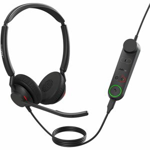 Jabra Engage 50 II Wired Over-the-head, On-ear Stereo Headset - Binaural - Supra-aural - 50 Hz to 20 kHz - MEMS Technology