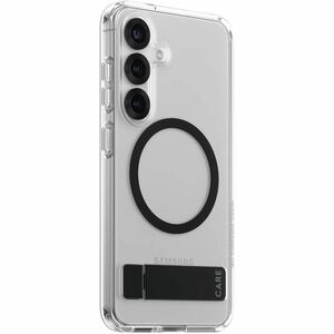 CARE Case for Samsung Galaxy S25 Smartphone - Transparent, Black - Drop Resistant, Yellowing Resistant, Crush Resistant - 
