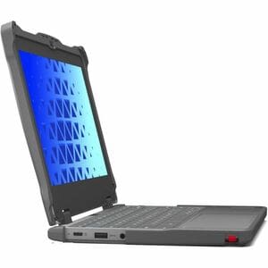 Max Cases Extreme Shell-F2 Chromebook Case - For HP Chromebook - Gray, Clear - Impact Resistant, Drop Resistant, Oil Resis