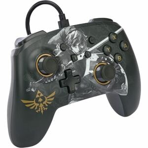 CONTROLE POWER A COM FIO ZELDA BATTLE-READY LINK PARA NINTENDO