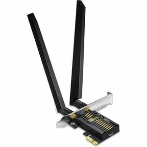 TP-Link Archer TBE400E Triband Wi-Fi/Bluetooth-Kombi-Adapter für Computer - PCI Express - 6,30 Gbit/s - 2,40 GHz ISM - 6 G