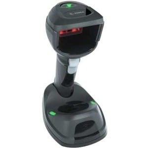 Zebra DS9908R Handheld Barcode Scanner Kit - Cable Connectivity - Midnight Black - 1D, 2D - Imager