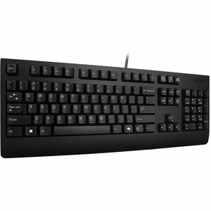 Lenovo Preferred Pro II Tastatur - Full-size - Kabel Konnektivität - USB Typ-A Schnittstelle - Deutsch - Schwarz - Saugglo