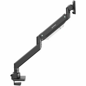 Soporte de aluminio con pistón de gas y puertos USB para un monitor de 17" a 57" - Altura ajustable - 1 Pantalla(s) admiti