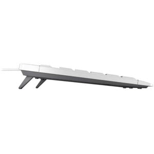 Tastiera CHERRY STREAMCavo Connettività - USB Tipo A Interfaccia - Inglese (US) - QWERTY Layout - Grigio - SX Keyswitch - 