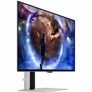Monitor de juego OLED Samsung Odyssey OLED G6 S27DG600SL 27" (68.6cm) Class WQHD - 16:9 - Plata - 27" (68.6cm) Viewable - 
