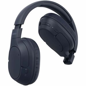 Belkin SoundForm Surround Wired/Wireless On-ear, Over-the-head, Over-the-ear Stereo Headset - Blue - Binaural - Ear-cup - 