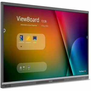 ViewSonic 65"" ViewBoard 4K Interactive Flat Panel, 3840 x 2160 resolution - 65"" (1651 mm) LCD - Rockchip RK3576 - 3840 x