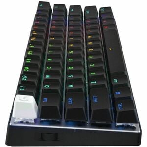 Logitech G PRO X 60 Gaming Keyboard - Wired/Wireless Connectivity - USB Interface - RGB LED - Swiss - QWERTZ Layout - Blac