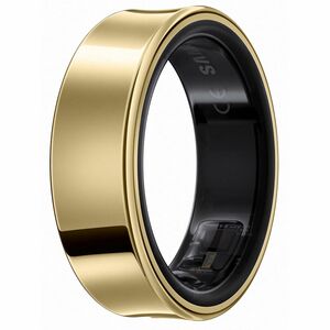 Samsung Galaxy Ring Smart Ring - Finger Wearable - Titanium Gold - Accelerometer, PPG Sensor, Temperature Sensor - Phone, 