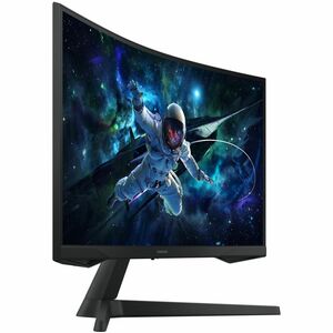 Monitor LED para juegos Samsung Odyssey G5 S27CG552EL 27" (68.6cm) Class WQHD Pantalla curva - 16:9 - Negro - 27" (68.6cm)
