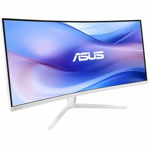 Monitor LED Asus VU34WCIP-W 863,6 mm (34") Class UW-QHD Schermo curvo - 21:9 - Bianco - 86,4 cm (34") Viewable - Vertical 