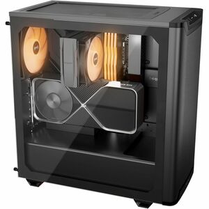 be quiet! Pure Base 501 Pure Base 501 LX Black Computergehäuse - ATX, Micro ATX, Mini ATX Motherboard Supported - Midi-Tow