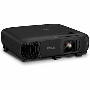 Epson PowerLite 1290 3LCD Projector - 16:10 - Ceiling Mountable - Black - 1920 x 1080 - Front, Ceiling, Rear - 1080p - 550