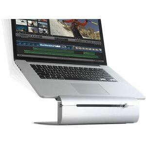 Rain Design iLevel2 Notebook Stand - Desktop - Anodized Aluminum - For Notebook - Tilt, Rubber Pad, Comfortable, Vented De