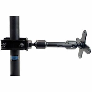 ZIRKONA 3/4IN TO 1-7/8IN POLE MOUNT W 6IN MED DOG-BONE VESA 75
