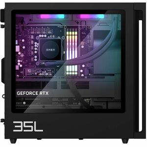 OMEN 35L Gaming Desktop GT16-0058a - Ryzen 5 8500G - 16GB RAM - 1TB SSD + 1TB HDD - RTX 4070 SUPER 12GB - Black - Windows 