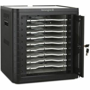 Kensington Charging Cabinet - For Storage, Enclosure - Fast Charging, Lockable, Adjustable Shelf, Locking Mechanism, Tampe