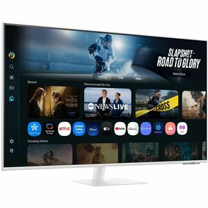 Moniteur LED intelligent Samsung S43FM703UU 43"" Classe 4K UHD - 16:9 - Blanc - 109,2 cm (43"") Viewable - LED Rétroéclair