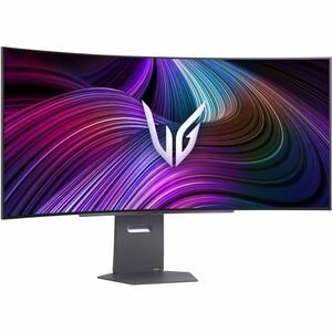LG UltraGear 45GX90SA-B 45 Zoll Class UW-QHD Gekrümmter Bildschirm Gaming-OLED-Monitor - 21:9 Format - Schwarz - 113 cm (4