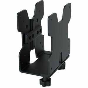 Ergotron Wall Mount for Mini PC, Thin Client, Mac mini - Black - 2.72 kg Load Capacity - Steel, Aluminium