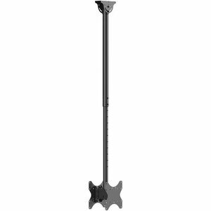 Neomounts Ceiling Mount for TV - Black - Height Adjustable - 2 Display(s) Supported - 58.4 cm to 109.2 cm (43") Screen Sup
