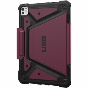Urban Armor Gear Metropolis SE Robust Tasche (Folie) für 27,9 cm (11 Zoll) Apple iPad Pro 11 (2024) Tablet - Bordeaux - Po