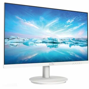 Philips V-line 241V8AW 24" Class Full HD LED Monitor - 16:9 - Textured White - 60.5 cm (23.8") Viewable - In-plane Switchi