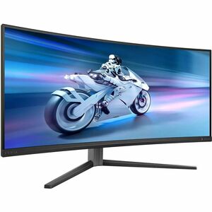 Evnia 34M2C6500 34" Class WQHD Curved Screen Gaming OLED Monitor - 21:9 - Textured Dark Slate - 86.4 cm (34") Viewable - O