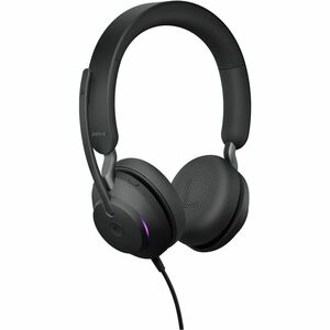 Jabra Evolve2 40 SE Wired On-ear Stereo Headset - Microsoft Teams Certification - Binaural - USB Type A, USB Type C