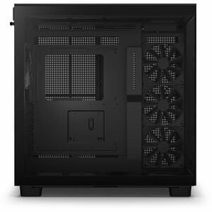 NZXT H9 Flow CM-H92FB-01 Computer Case - ATX Motherboard Supported - Mid-tower - Glass, Tempered Glass, Steel, Galvanized 