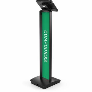 Compulocks PowerMove Suporte para tablet PC - Até 27,7 cm (10,9") Suporte de ecrã - Piso, Freestanding - Alumínio - Preto