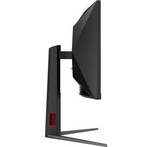 AOC CU34G4 34" Class UW-QHD Ecrã curvo Monitor LED para jogos - 21:9 - Preto, Vermelho - 86,4 cm (34") Viewable - LED Back
