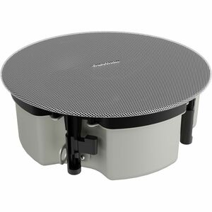 Crestron Saros IC6VLPT-W-T-EACH 2 vias Montável no teto, Montagem embutida Coluna - 50 W RMS - 165,10 mm Polipropileno Woo