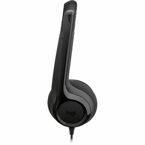 Logitech H390 Wired Over-the-head Stereo Headset - Midnight Black - Binaural - Supra-aural - 32 Ohm - 20 Hz to 20 kHz - 19