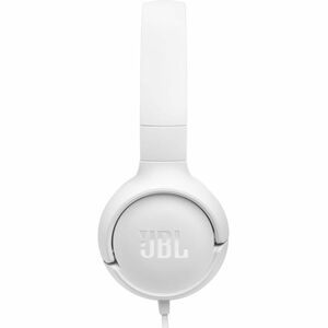 JBL Tune 520C Wired On-ear, Over-the-head Stereo Headset - White - Binaural - Ear-cup - 32 Ohm - 10 Hz to 40 kHz - 20 cm (