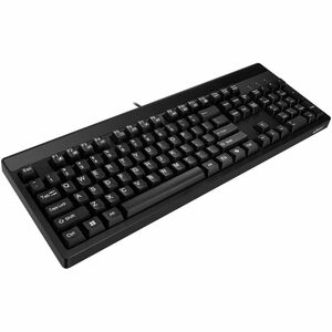 Adesso EasyTouch 130 Full Sized Wired Mechanical Keyboard With CoPilot AI Hotkey - Cable Connectivity - Full-size - USB In