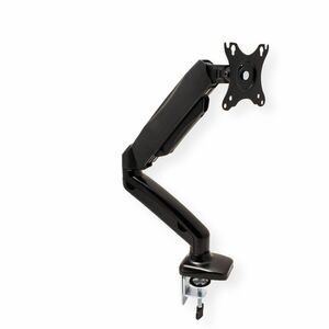 Value Mounting Arm for LCD Monitor - Black - Height Adjustable - 1 Display(s) Supported - 6.50 kg Load Capacity - 75 x 75,