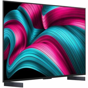 LG evo C5 OLED42C54LA 106.7 cm Smart OLED TV - 4K UHDTV - Dark Titan Silver - Apple HomeKit Supported - webOS 25 - Dolby D