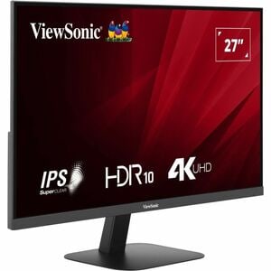 ViewSonic VA2708-4K-HD 27" Class 4K UHD LED Monitor - 16:9 - 68.6 cm (27") Viewable - SuperClear IPS - LED Backlight - 384