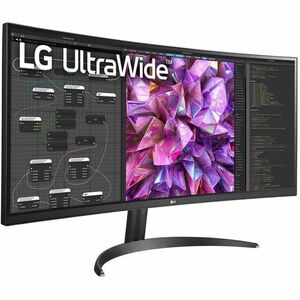 LG Ultrawide 34WQ60C-B 34" (86.4 cm) Class UW-QHD Curved Screen LCD Monitor - 21:9 - 34" (86.4 cm) Viewable - In-plane Swi