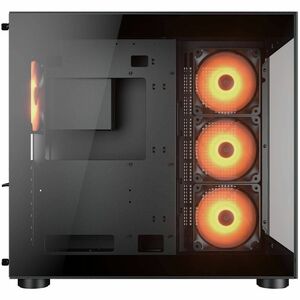 COUGAR CGR-5KA1B-RGB Gabinete para computadora gamer - ATX, Mini ITX, Micro ATX Placa base admitida - Media Torre - Crista